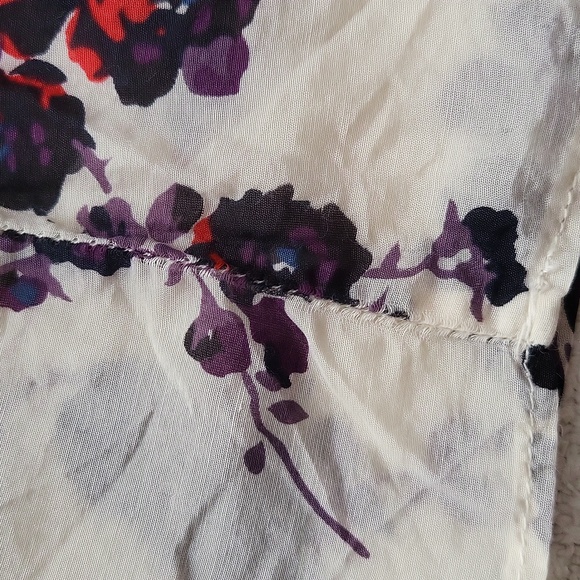 Gap cotton-silk top, size XS - Picture 7 of 8